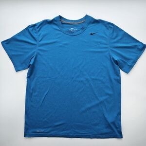Nike Men's Large Bright Blue Dri-FIT T-Shirt